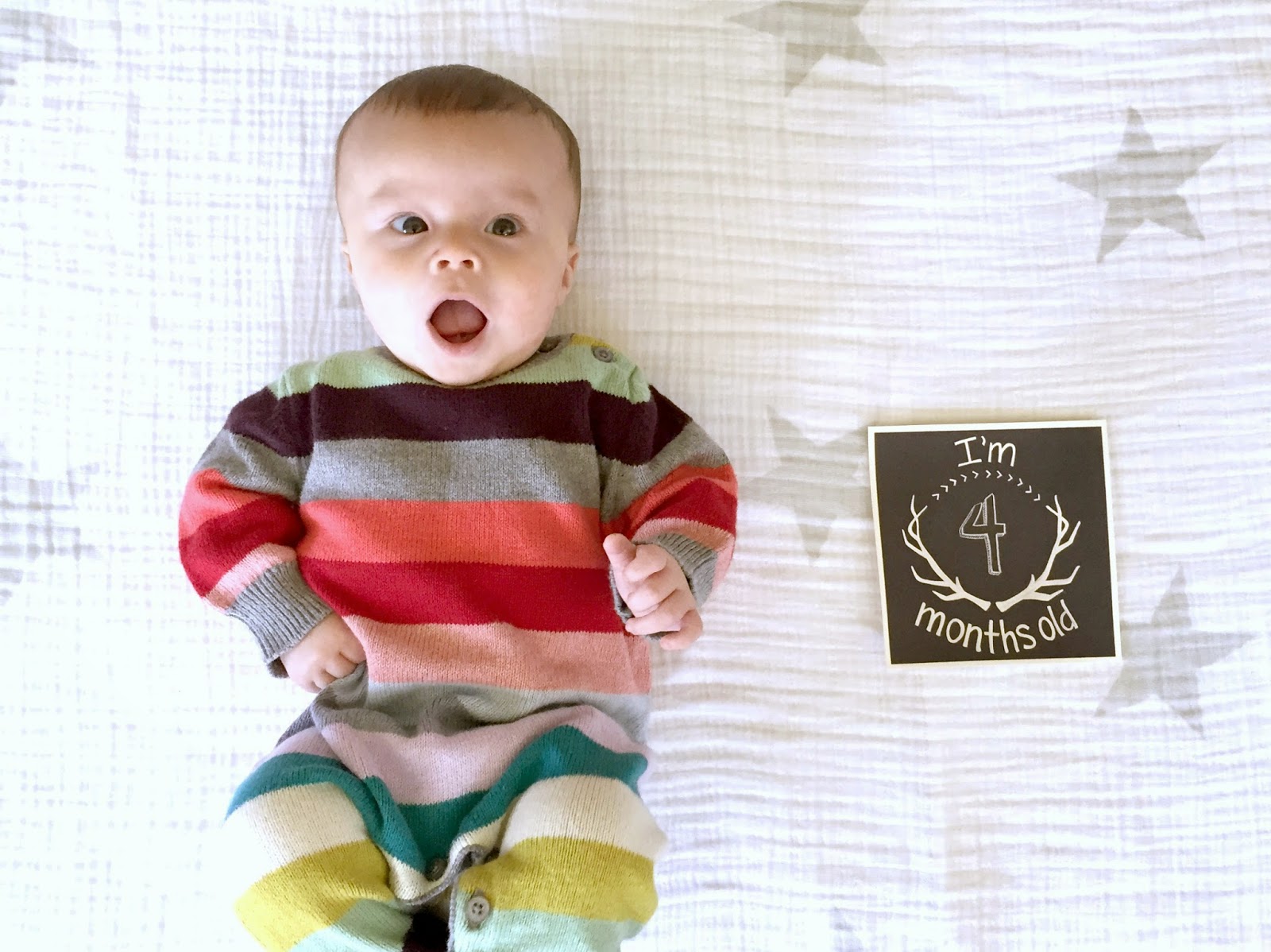 Happy 4 months Wyatt! | Schue Love