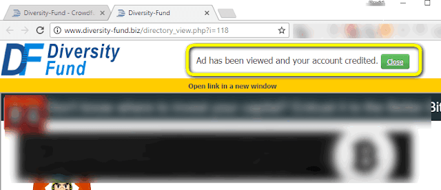 Paid To Click ptc paid to click ad diversity fund club dinheiro ganha ganhar