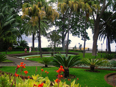 The presidential gardens in Funchal, Madeira