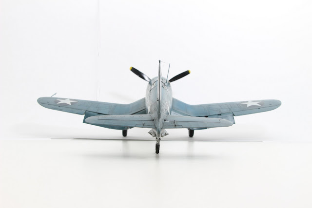 F4U-1 CORSAIR de Tamiya Maquette du F4U-1 CORSAIR de Tamiya au 1/48.