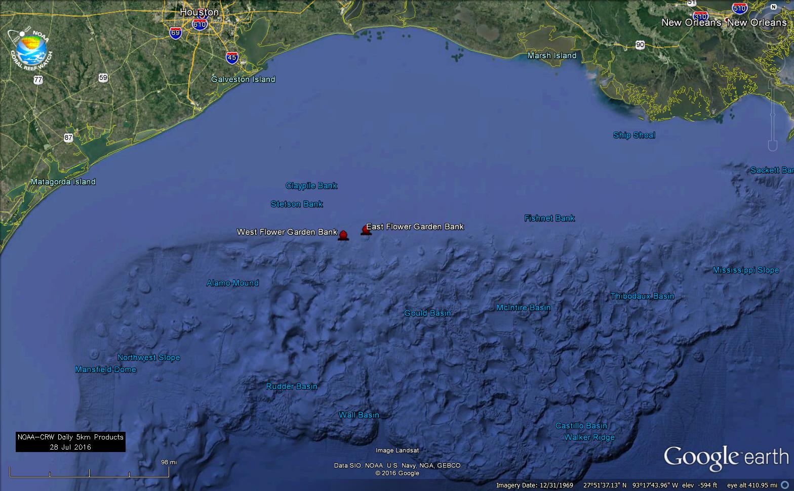 apocalypse 4 real gulf coral reef dying from new unknown texas gulf coast water depth chart