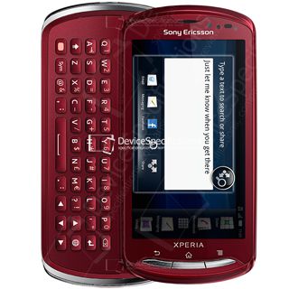 Sony Ericsson Xperia pro Full Specifications