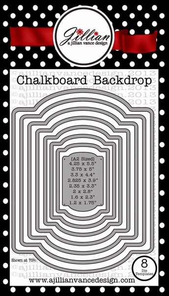 Chalkboard Backdrop dies