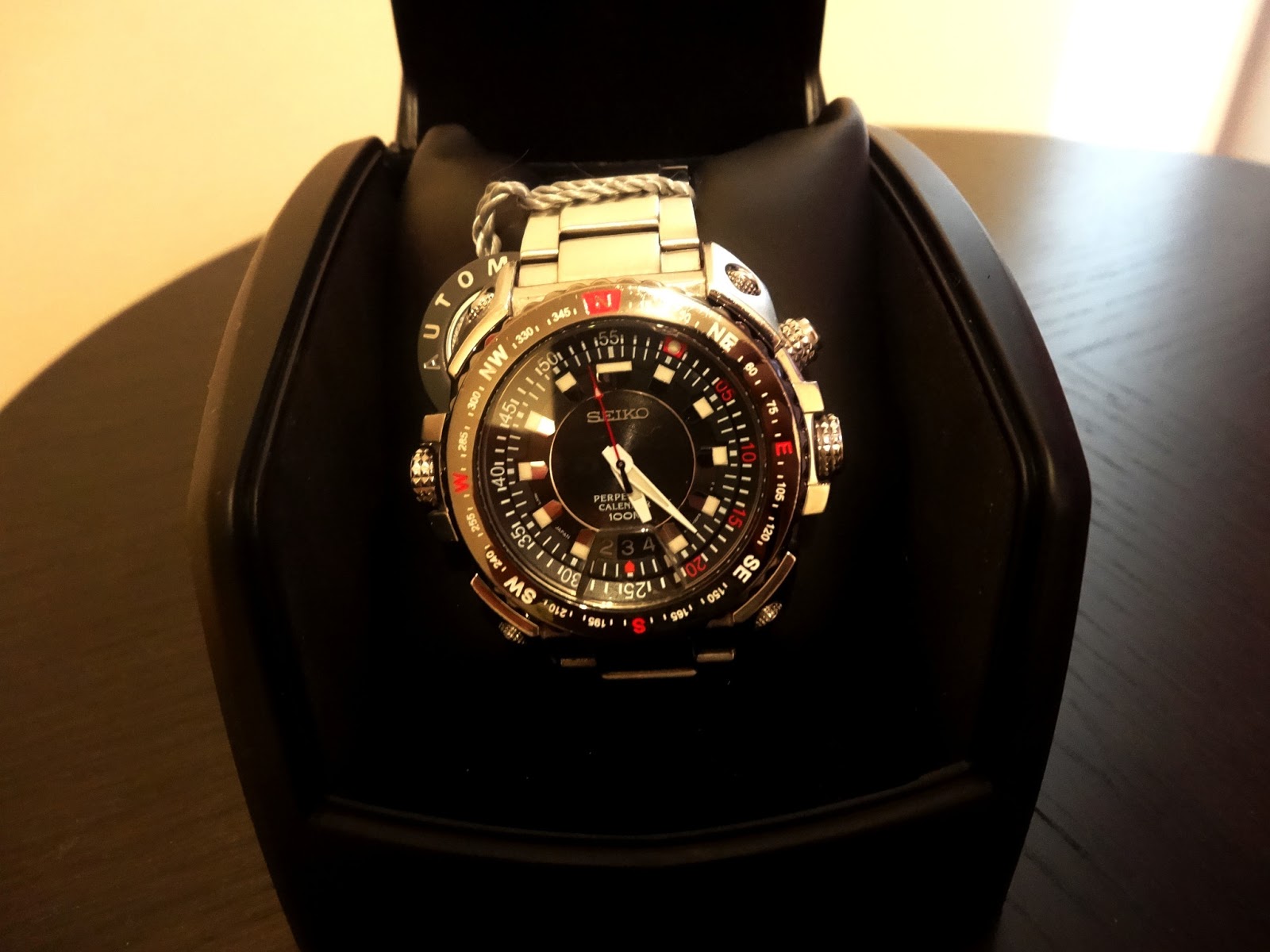 C segment Wrist Watches Seiko Perpetual Calendar 52mm Model SNQ043 