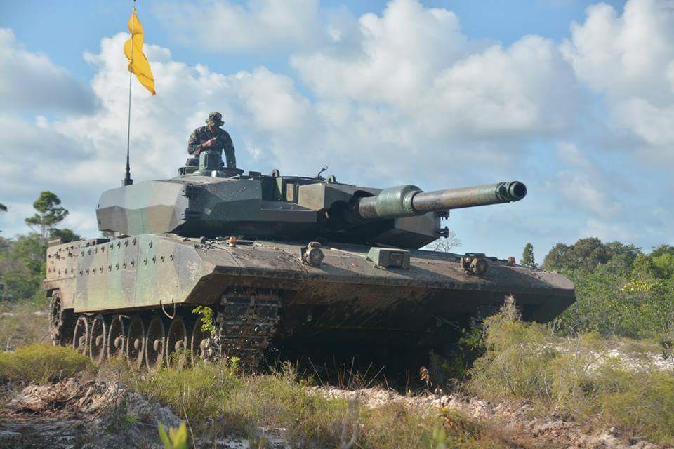 SNAFU!: Indonesian Leopard 2RI MBTs during Combined Arms Exercise in