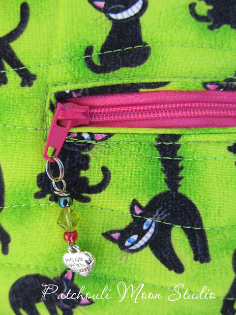 Patchouli Moon Studio~ Make it Yours Bag & Cat Fabric Folder
