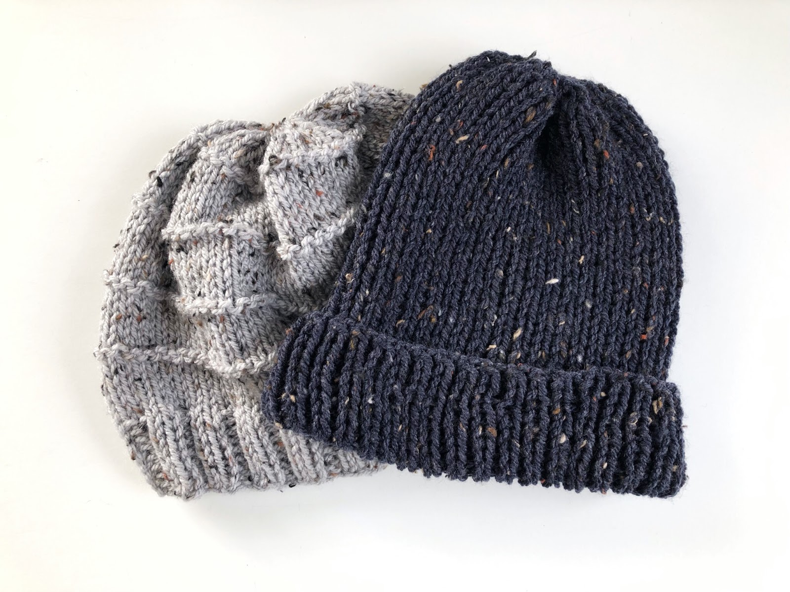 FUZZY FIBERZ Folded Brim Beanie FREE Knit Pattern