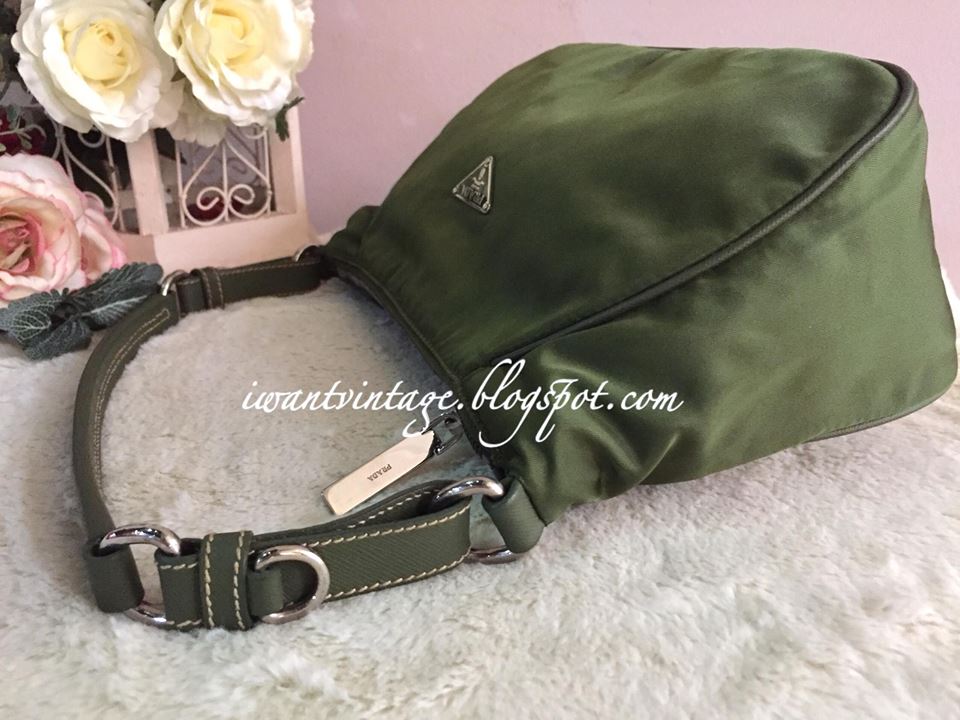 I Want Vintage Vintage Designer Handbags Prada Nylon Small Shoulder