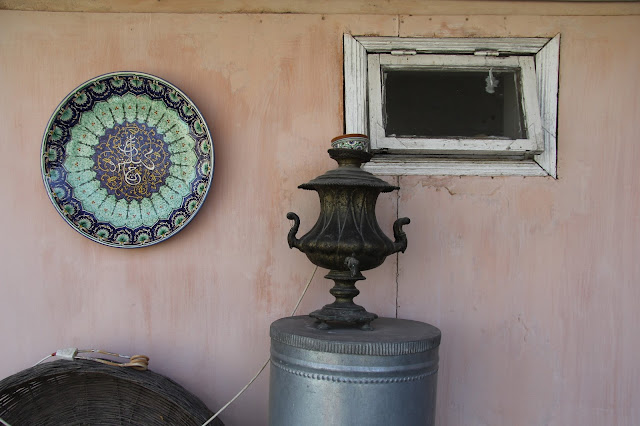 Ouzbékistan, Richtan, rue Al-Roshodoni, Musée de la Céramique, Roustam Ousmanov, © L. Gigout, 2012