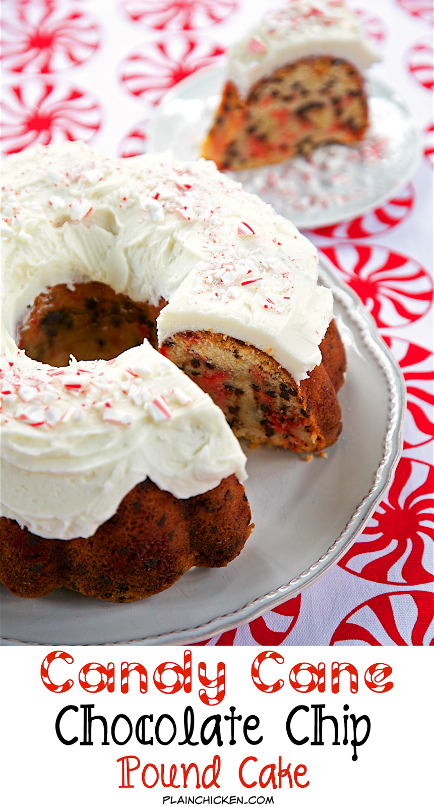 Candy Cane Pound Cake Recipe Candy Cane Pound Cake Recipe