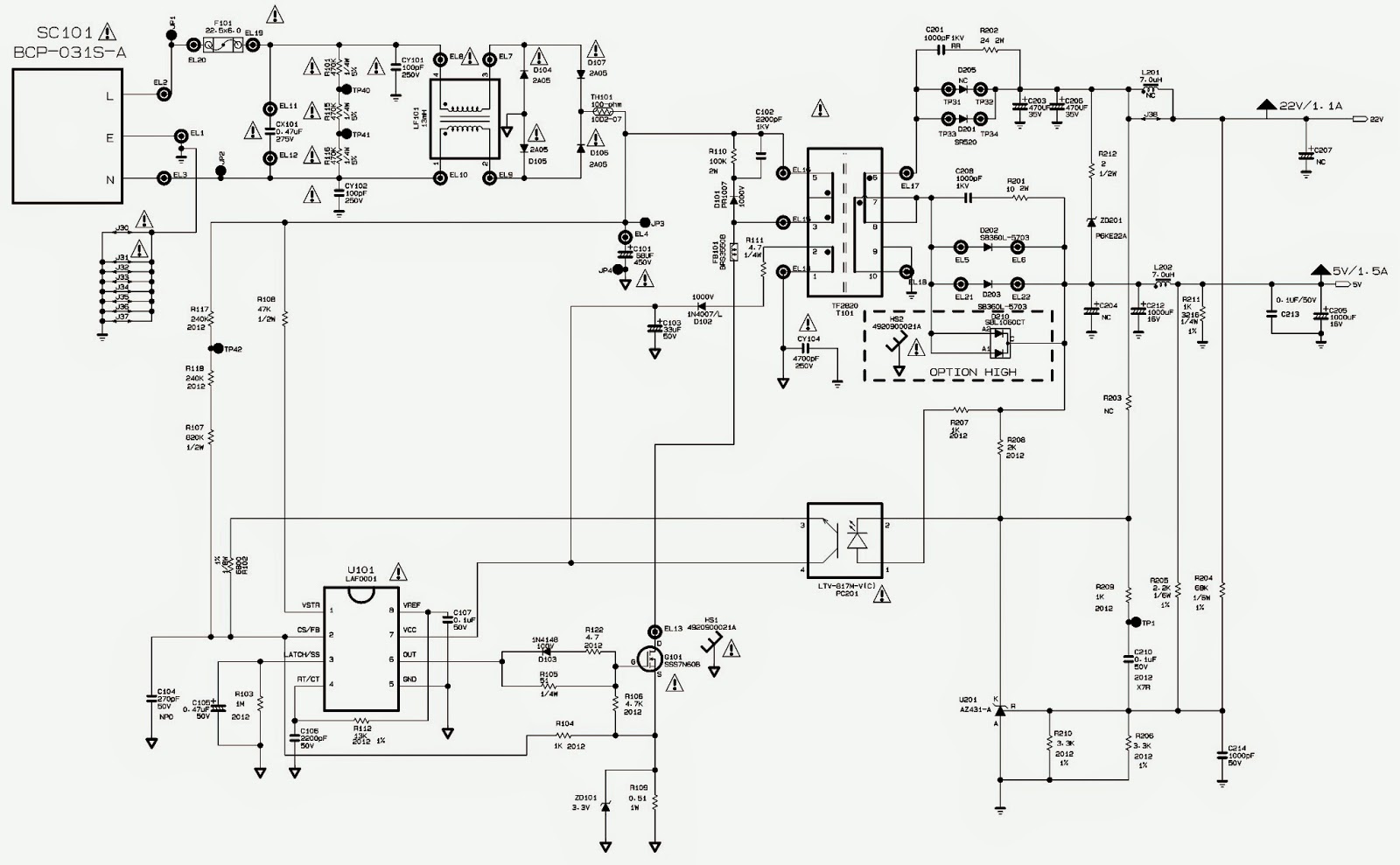 Schematic Diagrams: LG FLATRON W1942S LCD MONITOR ...