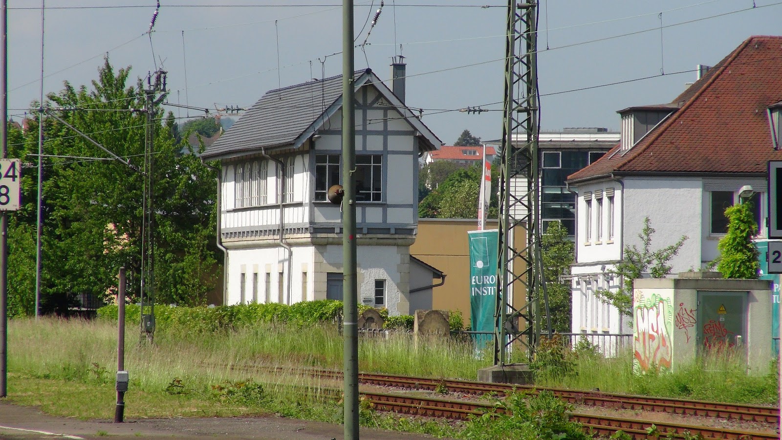 BILDERTANZ Bahnhof Reutlingen Stellwerk