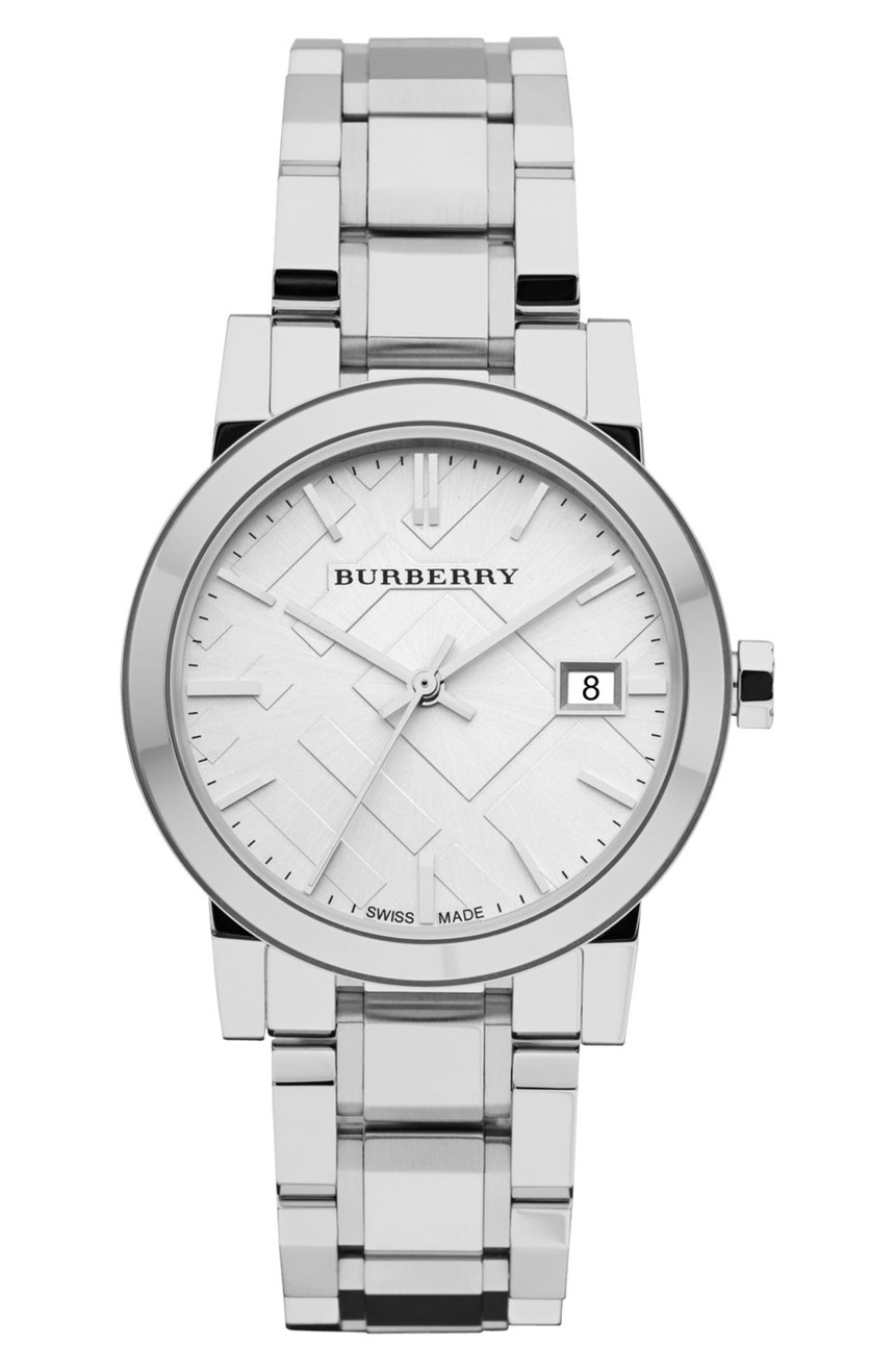 Burberry Medium Check Stamped Bracelet