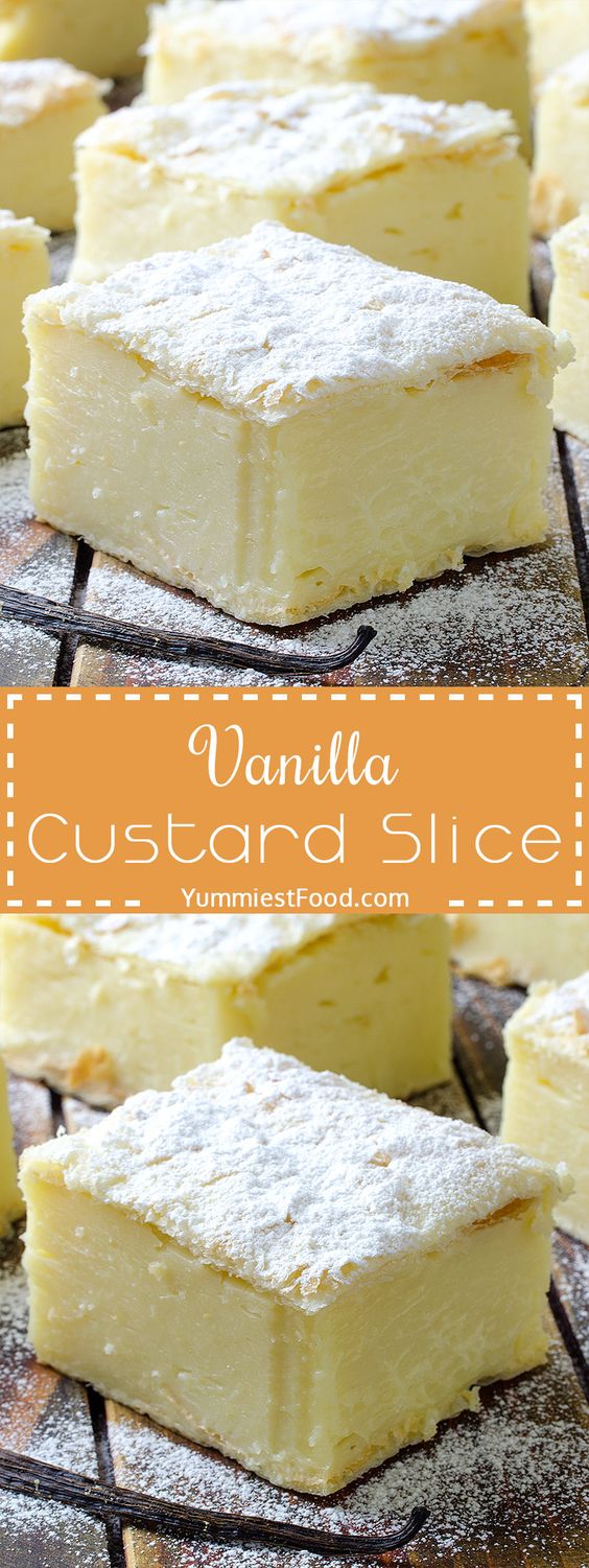 Vanilla Custard Slice Sweetiest Plate