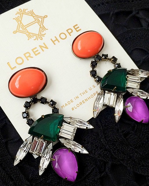 love these loren hope earrings!