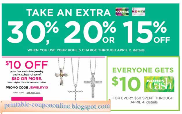 Kohls free shipping coupons 2018