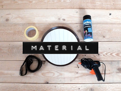 Enidan's art: diy ¦ spiegel mit lederriemen ich stibitz mir die ...