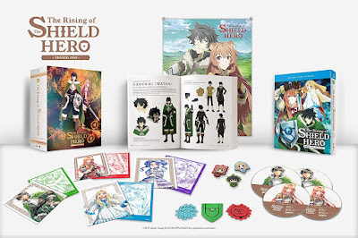 The Rising Of The Shield Hero Season One Part One Bluray Limited Edition Box Set