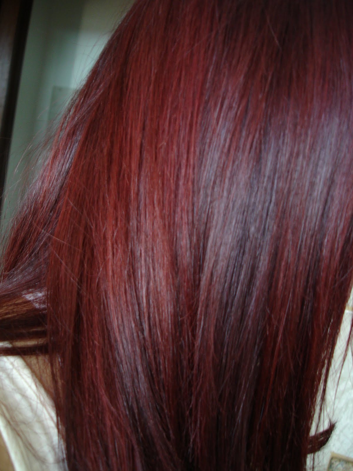 deep red jeans color