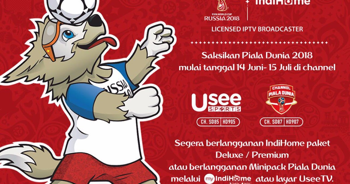 PIALA DUNIA ADA DI USEETV INDIHOME