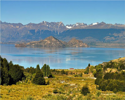 Lake General Carrera. Chile