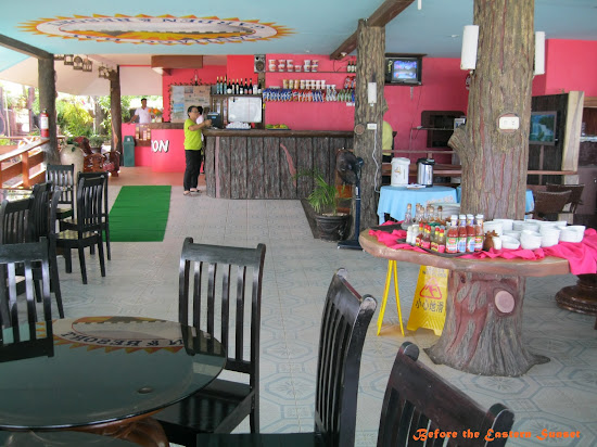 Camotes Island - resort restaurant