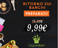 ''Back To School'' con Degustabox: nuovo codice sconto Logo ''Back To School'' con Degustabox: nuovo codice sconto