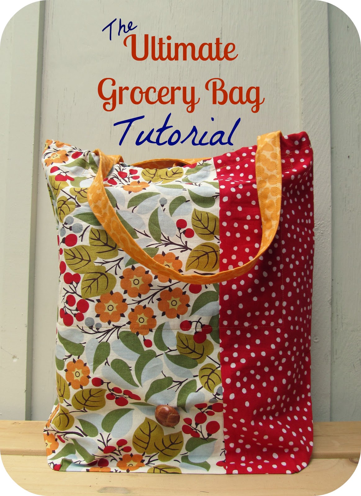 Ruffle it Up: The Ultimate Grocery Bag Tutorial