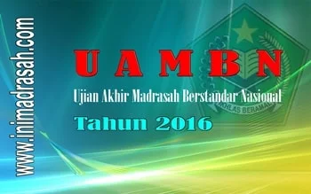 Juknis Penggunaan Dana, UAMBN 2016