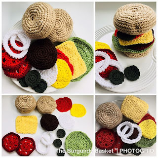 PATRON GRATIS HAMBURGUESA AMIGURUMI 33933 PATRON GRATIS HAMBURGUESA AMIGURUMI 33933