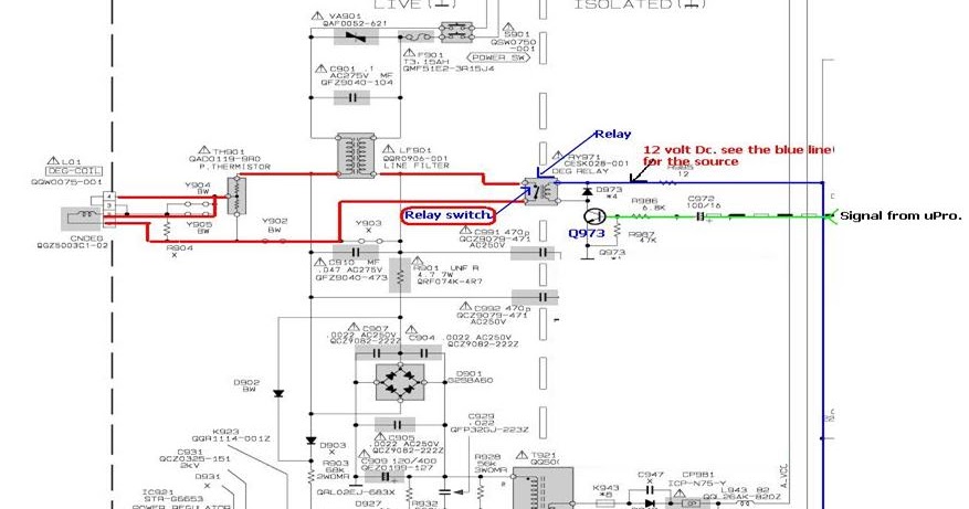 Jvc Crt Tv Circuit Diagram - Home Wiring Diagram