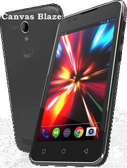 Micromax unveils 4G Canvas Blaze Smartphone in India at Rs.6999