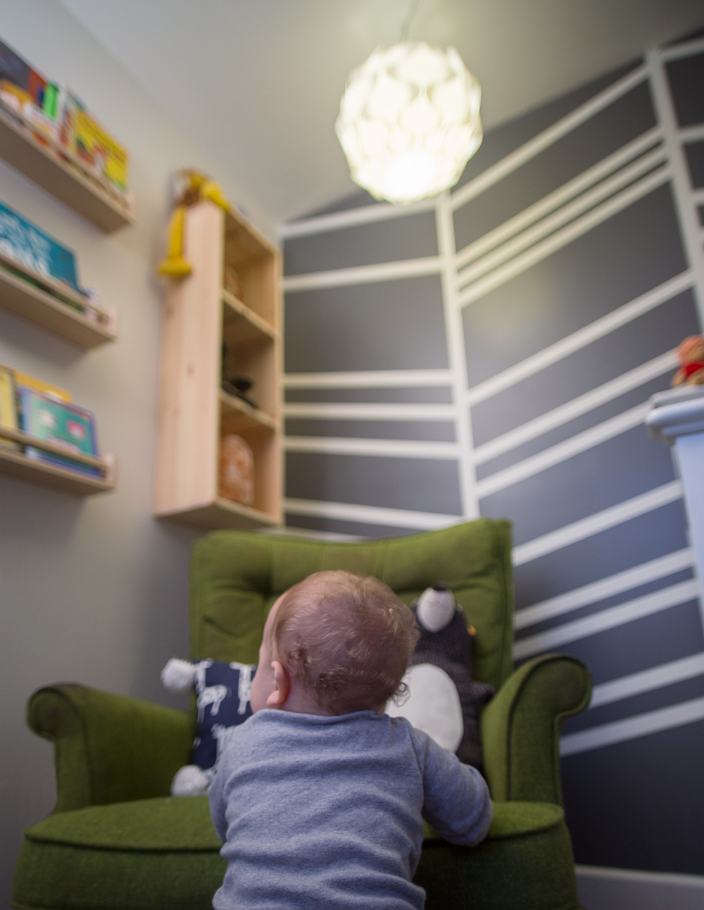 Nursery Before and After - littleladylittlecity.com Nursery Before and After - littleladylittlecity.com