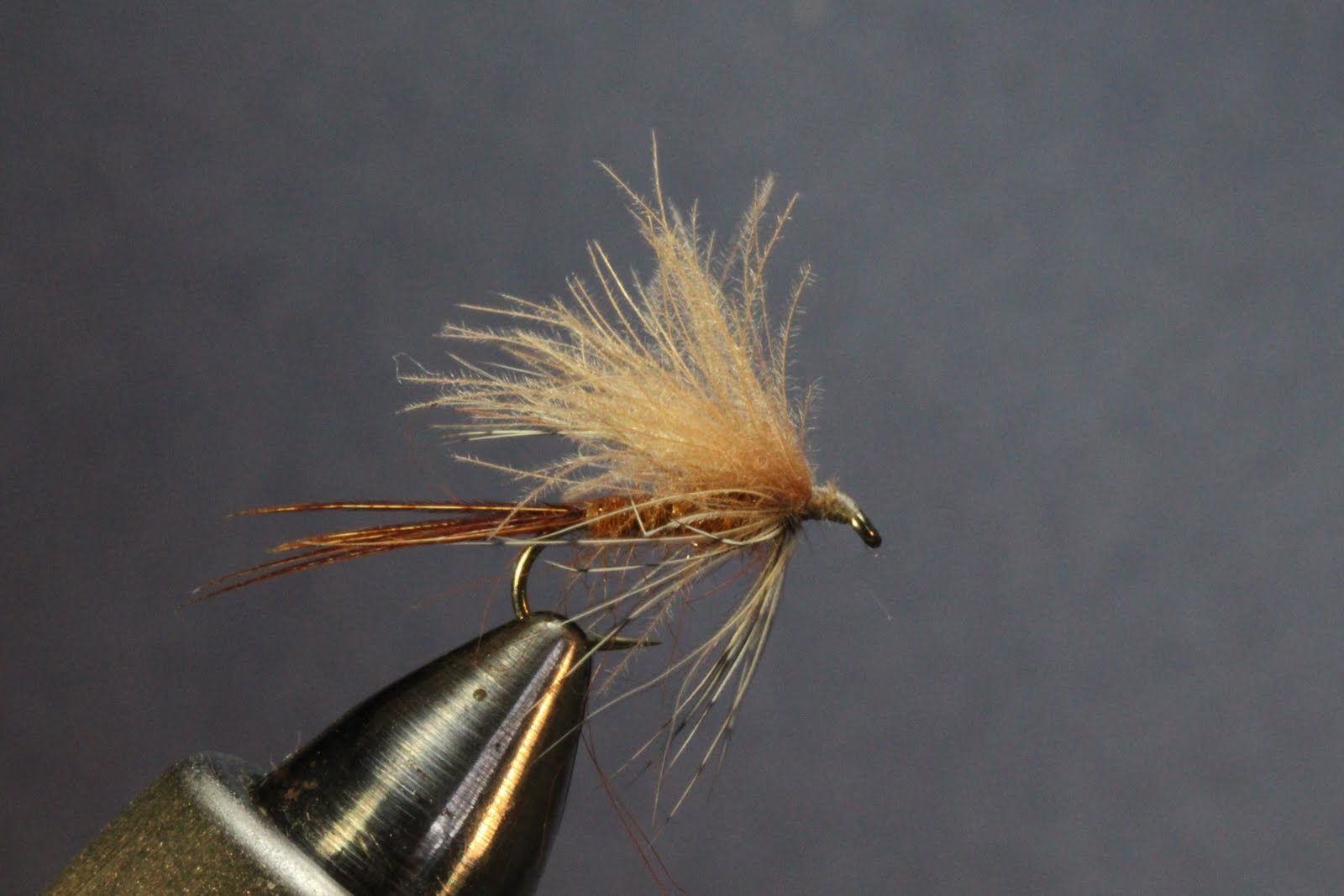 Fly Fishing and Fly Tying March Brown Emerger and dry fly