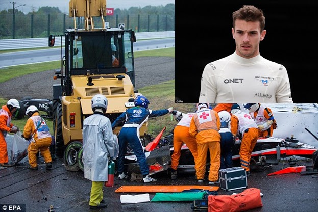 formula 1 driver killed Formula 1 driver jules bianchi passes away, first f1 death since.