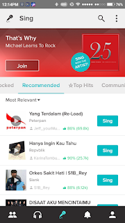 Smule Sing! Aplikasi Karaoke Untuk Android dan Iphone #3 Smule Sing! Aplikasi Karaoke Untuk Android dan Iphone #3