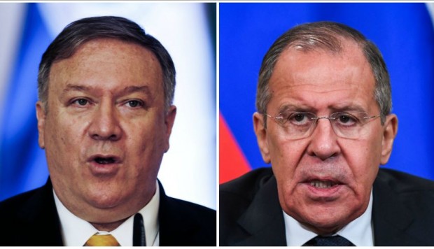 Resultado de imagen para pompeo lavrov