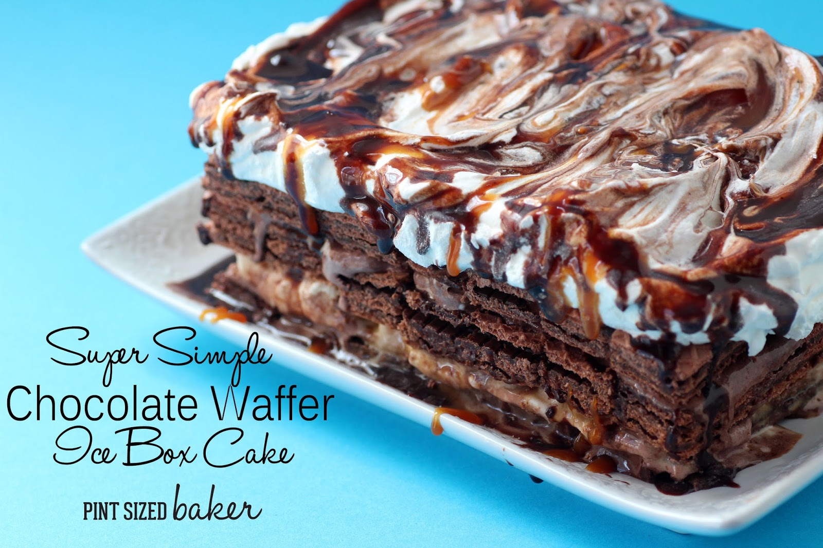 Chocolate wafer icebox cake recipe