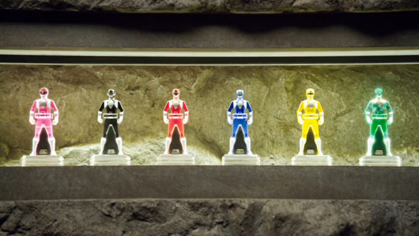 power rangers super megaforce mighty morphin keys