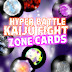 New Zone Cards for Hyper Battle Kaiju Fight Game