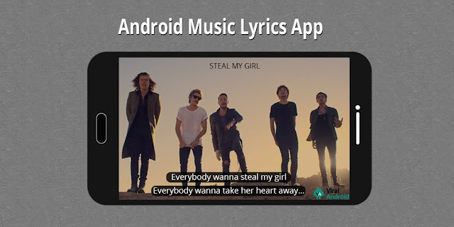 Android Music and Lyrics App