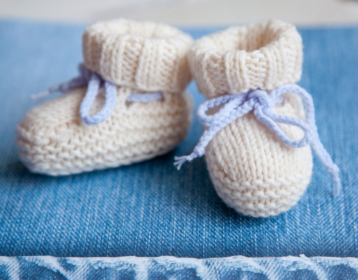 Lana Creations Baby Booties Ugg Free Knitting Pattern