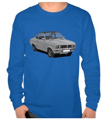 Vauxhall, firenza, t-shirt,  t-paita, t-tröja