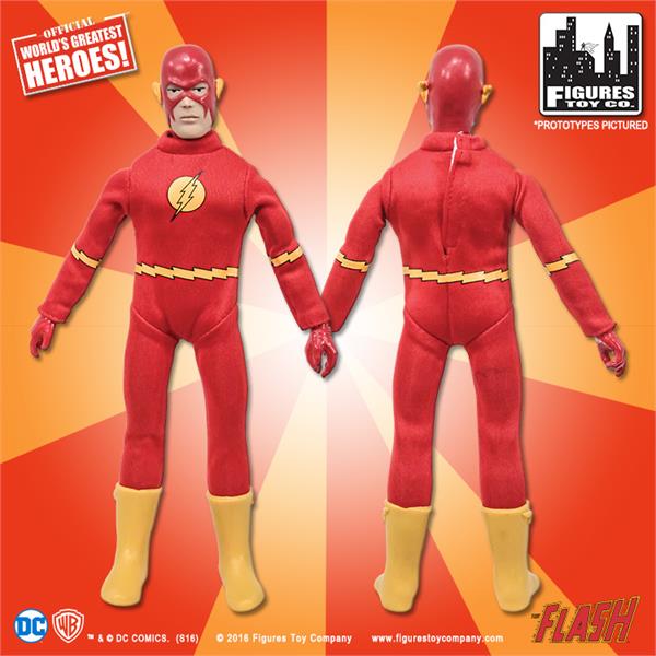 SUPER POWERS Series 3; THE FLASH 8 INCH FIGURE Loose New In Polybag ftc