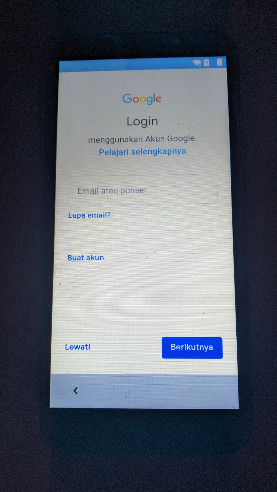 Cara ByPass FRP Google Account Android SPC L54