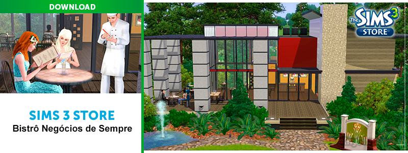 The Sims 3 Bistrô Negócios de Sempre - KnySims
