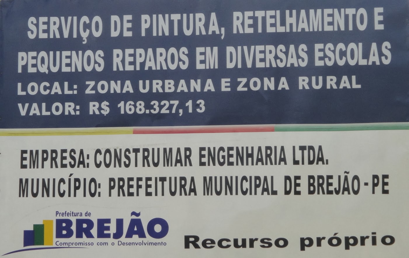 Restauração de Escolas