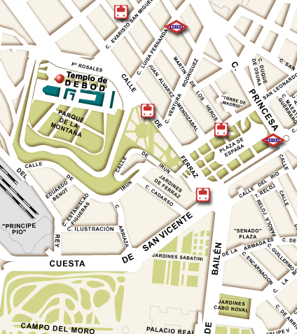 Mapas de turismo de Madrid, más de 100 mapas para imprimir y descargar