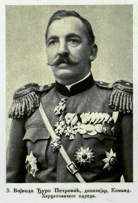 Vojvoda Djuro Petrović, general Commandant of the Herzegovinan division