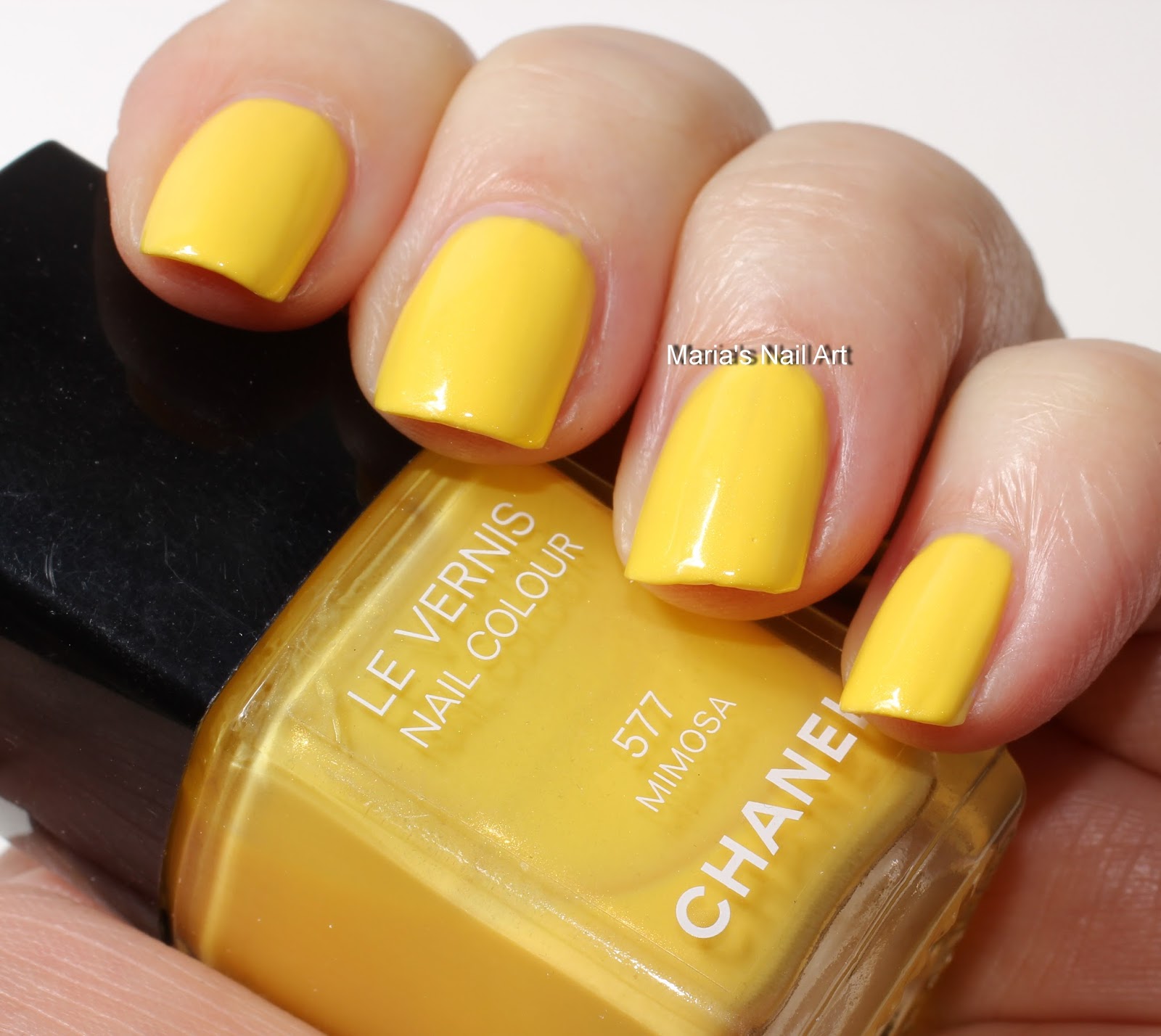 forhindre Misvisende lineal Marias Nail Art and Polish Blog: Chanel Mimosa 577 Les Fleurs d'Ete summer  2011 collection swatches